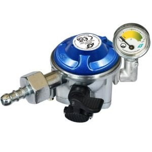 Butane Gas Regulator With Pressure Gauge