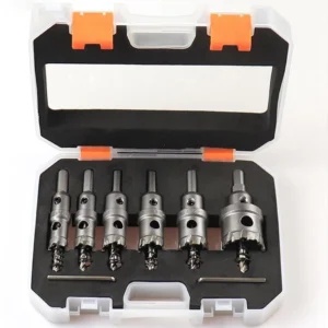Revolutionize Your Metalworking Game with the Alloy Hole Saw Set – Precision, Power, and Perfection in Every Cut!
